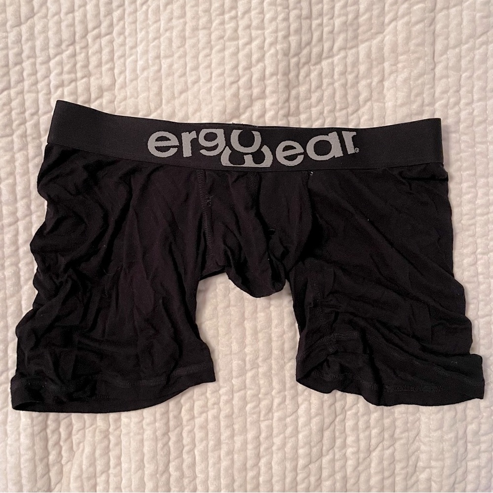 Mens ERGOWEAR 5” Black/Grey Boxer Brief - Size XL [38-40], Used